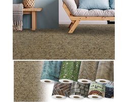 Duurzaam PVC Vinyl Vloerzeil per Meter - Geschikt voor Keuken en Onder Vloerverwarming