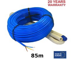 Elektrische verwarmingskabel voor vloerverwarming 85 m, 20 W/m, 1700 W, Grand Meyer