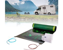 Elektrische Vloerverwarming Set 80x250cm voor Caravan en Camper incl. Thermostaat