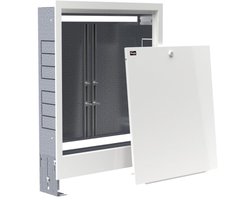 Inbouw verdeelkast voor vloerverwarming tot 14 verwarmingscircuits