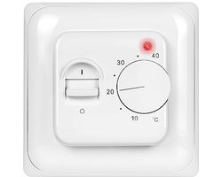 Inbouwkamerthermostaat met Vloersensor voor Elektrische Vloerverwarming