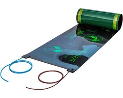 Infrarood Verwarmingfolie Elektrisch 130W/m² Breedte 30cm voor Vloerverwarming