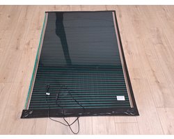 Karpetverwarmer 100x200cm met isolatie 3mm 100W/m2