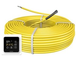 Magnum cable elektrische vloerverwarming set 300W 17.6 m met WiFi thermostaat wit