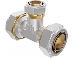 Mexen PEX-S driewegreductie koppelstuk PEX 20 x 16 x 20 - W97231-201620-00