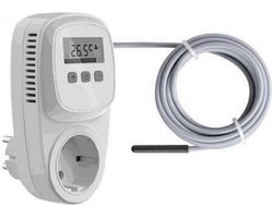 Plugin thermostaat TC500 pompschakelaar Geen Wifi