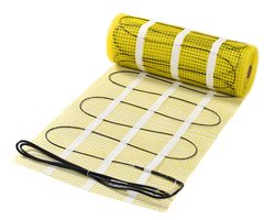 Pro-series Complete set, wand en muur verwarming, beschikbaar in diverse afmetingen, met wifi thermostaat, 2,5 m², Zwart