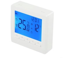 Programmeerbare digitale thermostaat voor gasboilers met groot LCD-scherm