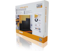 Schlüter Ditra Heat-E - Wifi - Elektrisch oppervlakteverwarming met thermische barrière voor wand - 2,4m2
