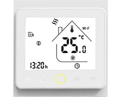 Slimme thermostaat, ondersteunt bediening via app en spraak, geschikt voor kamerthermostaten in vloerverwarmingssystemen in woningen, kantoren, villa's, enz.