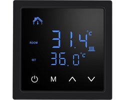 Slimme Thermostaat voor Elektrische Vloerverwarming met LED Touchscreen