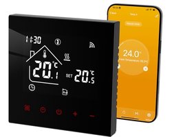 Slimme Wifi-thermostaat voor Elektrische Vloerverwarming met Digitale Touchscreen Regeling