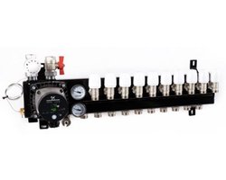 TOP-FLOW 10 groeps ALPHA 1 slim verdeler vloerverwarming