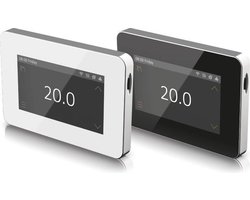 V1 pro touch wifi design elektrische vloerverwarming universele thermostaat Wit