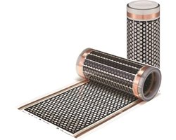 Verwarmingsfolie 24Volt voor Muur en Plafond - Efficiënte Infrarood Verwarming 220W, 30cm breed