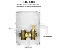 Vloerverwarming Regelbox met Enkele Kamerregeling en Ventiel 3/4 Inch