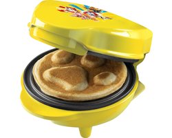 Bestron Wafelijzer - APP500Y - 550W - Paw Patrol mini wafel - Hondenpoot vorm - Geel