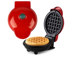 Boeste® Mini Wafelmaker – Duurzaam, Compact & Antiaanbaklaag voor Dagelijks Gebruik