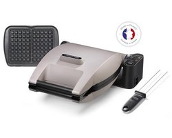 Champagne-wafelijzer van 1200 watt - lagrange - 019133