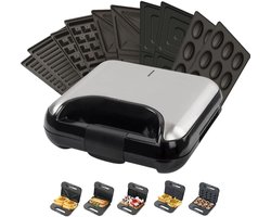 CLGP® Wafelijzer met Verwisselbare Platen - Tosti Apparaat - Contact Grill