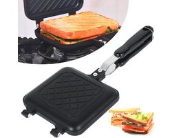 Diepe Vul Toastie Maker voor Heerlijke Sandwiches en Wafels