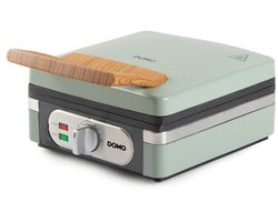 DOMO WAFFELMAKER Wafelijzer Saliegroen