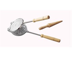 Eppicotispai aluminium ronde wafel / cornet ijzer