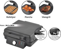 Friac WG-7510 3-IN-1 grill 1500W
