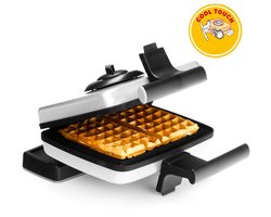 Frifri WA102A new - Originele Belgische Wafelijzer - 1200 Watt - gietijzer - patroon 6x10 - 2 wafels per keer - regelbare temperatuur