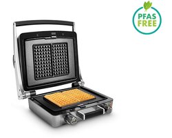 FRITEL WaffleTastic® CW 3648 - Wafelijzer 6x10 Wafels - 41x26cm - 1600W - Losse platen - PFAS vrij + 60' Timer