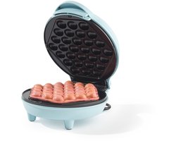 Giles & Posner Bubble Waffle Maker - Antiaanbaklaag PFFAS-vrij - blauw