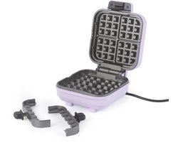 Giles & Posner Sorbet Gevulde Wafelmaker - PFAS-vrij, anti-aanbaklaag