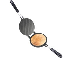 Kegelvormige IJswaffel Maker voor Crêpes - Perfecte Knapperige Wafels