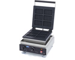 Maxima Wafelijzer 6 Stuks Lolly Brusselse Wafel