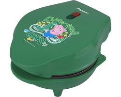Peppa Pig Wafelmaker - Kinder Wafelijzer - Dubbelzijdige Anti Aanbak Bakplaten - Compact Ontwerp voor Keuken - Perfect voor Ontbijt Traktatie en Cadeau - Veilig BPA Vrij Elektrisch Apparaat - Voor Thuisgebruik Dagelijks Gebruik
