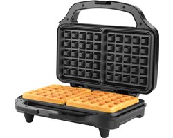 Petra Deep Fill Wafelijzer - 900W | Antiaanbaklaag | Koelblijvend Handvat