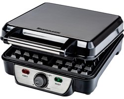 Ravanson GR-7030 wafelijzer 4 wafel(s) 1100 W Zwart
