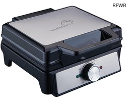 RFWR® Elektrisch Wafelijzer voor Echte Kurkwafels – Antiaanbak, PFAS-Vrij, Gelijkmatige Warmteverdeling, Koude Handgreep, 1600W