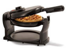 Roterende Wafelijzer voor Perfect Gebakken Wafels