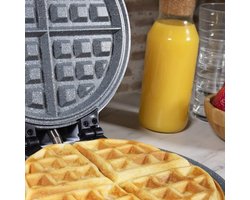 SCH® Wafelijzer met verwisselbare platen - Wafelijzer - Wit - ‎24cm x 23cm x 29cm