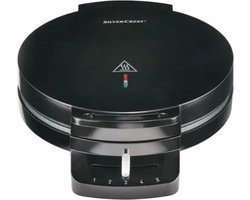 SILVERCREST® Wafelijzer - Met ILAG® anti-aanbaklaag 1200W - Dit wafelijzer heeft een traploos instelbare thermostaat en indicatielampje