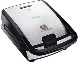 Tefal Snack Collection SW853D12 - Tosti ijzer/wafelijzer - incl. 2 platen
