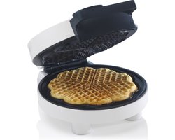 Trebs Wafelijzer 13100 - Hartvormig - Wit