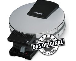 Wafelijzer Chrome met signaal
