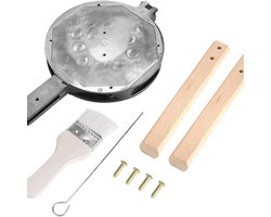 Wafelijzer Ei Bubble Bakken Pan Tool – Voor Thuis En Commercieel Gebruik – Keuken Anti-Aanbak Met Vaste Beugel – Grote DIY Geschenken