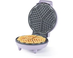 Wafelijzer Hartvormig - 18 cm - PFAS-vrij - Verstelbare Temperatuur