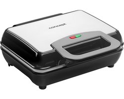 Wafelijzer met keramische platen en sterk vermogen van 1000 W