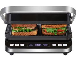 Wafelijzer met Verwisselbare Platen - Tosti Apparaat - Contact Grill