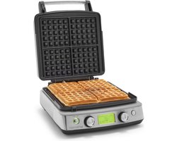Wafelijzer Stainless Steel (incl. 2 sets wafelplaten)
