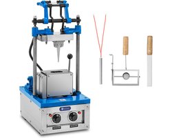 Wafelijzer voor ijshoorntjes - 50 - 60 Wafels/h - 74 x 124 mm - Royal Catering